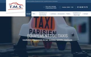 TMS : Equipements pour taxis en région parisienne